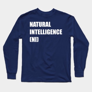 NATURAL INTELLIGENCE (NI) Long Sleeve T-Shirt